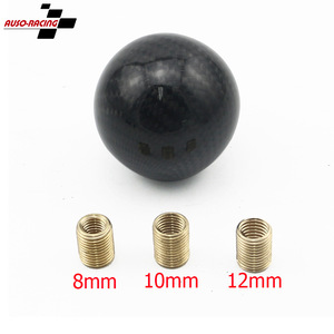 Carbon Fiber Gear <b>Shift</b> <b>Knob</b> Universal Black Alloy Ergonomic Car Modification Part GSK005 - Product Image 5