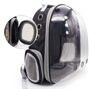Tas Ransel Hewan Peliharaan Kapsul Transparan Lipat Kapasitas Besar untuk Perjalanan Luar Ruangan dan Pengangkutan Kucing Anjing - Product Image 1