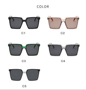 Voler 2020 hommes marque de luxe Vintage rétro carré lunettes de soleil nuances lunettes de soleil femmes 2021 - Product Image 6