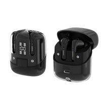 DX16 Smart Touch V5.5 Auriculares intrauditivos inalámbricos verdaderos Auriculares de doble par Pantalla digital Batería Dos pares de auriculares