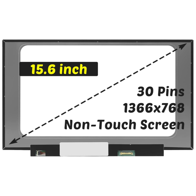Laptop Screen B156XTN08.0 B156XTN08.1 15.6 Inch Screen Replacement LCD LED Display With Tools 1366x768 for HP 15-ef 15-dw 15-dy