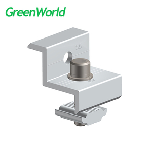 Kit de pince solaire en aluminium à bas <span class=keywords><strong>prix</strong></span> pince d'extrémité de montage de panneau solaire - Product Image 4