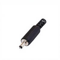 Ensemble de connecteurs DC ZX 35135 Prise mâle DC - PBT et cuivre Noir/Argent