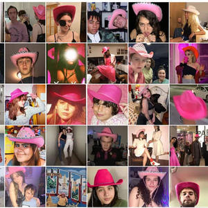 Bulk Bling Western Cowgirl <strong>Hats</strong> Wholesale Adult Felt <strong>pink</strong> <strong>Cowboy</strong> <strong>Hat</strong> for Men Women - Product Image 6
