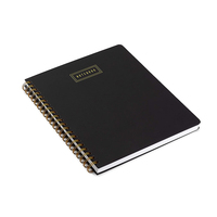 Agenda, carnet de notes, planificateur avec reliure spirale personnalisée pour la promotion de l'entreprise
