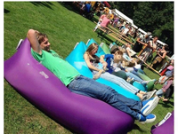 Chaise longue gonflable portable et pliable moderne pour la plage et le camping, canapé gonflable autogonflant, chaise longue d'extérieur