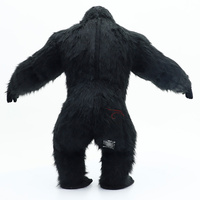 Costume de mascotte géant gonflable King Kong Gorilla Cartoon Vertical le plus populaire pour adultes Unisex Promotion Party