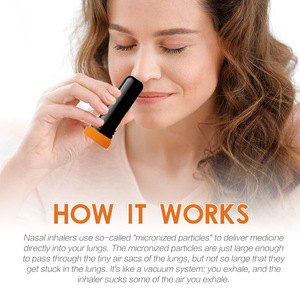 Inhalateur nasal Soulager l'inconfort du nez qui démange Bâton de reniflement Huile d'origan Soins de santé - Product Image 4
