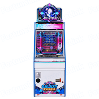 Machine à pousser les jetons pour centres de jeux, directement de l'usine, combinant un pousseur de jetons d'arcade avec une garantie d'un an et un service OEM pour les bornes d'arcade