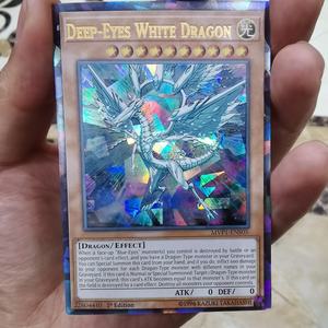 SM japonais <span class=keywords><strong>Yu</strong></span>-<span class=keywords><strong>Gi</strong></span>-<span class=keywords><strong>Oh</strong></span> Anime cartes yeux bleus magicien sombre Exodia obélisque Slifer Ra Yugioh DM classique proxy enfants cadeau bricolage <span class=keywords><strong>carte</strong></span> - Product Image 3