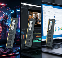 Mise à niveau pour ordinateur portable de jeu TXRUI RGB RAM 16 Go/32 Go DDR4 DDR5 non-ECC avec garantie à vie pour application de bureau en stock