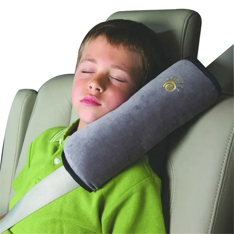 子供の赤ちゃんのための暖かい1個のカスタムかわいい子供ソフトカーシートベルトパッドショルダーカバー