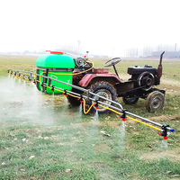 Monté sur tracteur PTO Boom Pulvérisateur Agricole Pesticide Pliant Pulvérisation Fogger Machine Ferme Vignoble Pompe Fumigate Buses