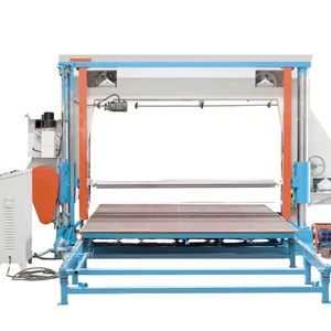 Big EVA SPONGE New design Horizontal Foam cutting machine for sofa factory online sales with CE in Shenzhen zhonglida