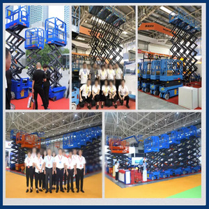 चीनी निर्मित इलेक्ट्रिक मचान प्लेटफार्म, इलेक्ट्रिक लिफ्टिंग प्लेटफार्म दक्षिण पूर्व एशिया में निर्यात किया जाता है - Product Image 6