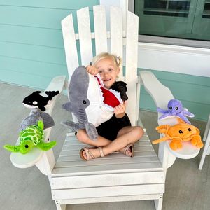 Con rối tay tùy chỉnh mô phỏng Thú nhồi bông động vật biển sang trọng tay con rối Đồ chơi Cá Hề cá nhiệt đới chim cánh cụt bạch tuộc đồ chơi OEM - Product Image 3