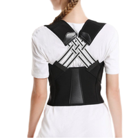 Correcteur de posture dorsal pour femmes et hommes, redresseur d'épaules, soutien dorsal complet réglable, correcteur de cyphose, correcteur de bosse