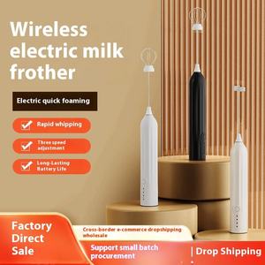 Mousseur à lait automatique USB mini en acier inoxydable, électrique, portable, fonctionnement à une touche, mélangeur à café écologique M006 - Product Image 4