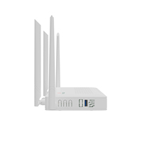 Terminal Óptico XPON V2802ACT con Puerto CATV y WiFi para Internet y Televisión por Cable, Uso Doméstico