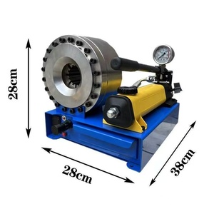 Portable Manual Hydraulic Hose Crimping <b>Machine</b> <b>Split</b> Type Pump Engine Motor Crimp 1inch 2layers Hose High Efficiency Easy Fire - Product Image 1