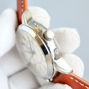 Reloj Mecánico Clásico Vintage de Alta Gama 2026 para Hombre y Mujer, Correa Naranja, Estilo Moderno - Product Image 3