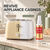 Spray anti-jaunissement pour plastique, nettoyant rénovateur pour plastique blanc, pour coque de climatiseur, surface plastique de réfrigérateur
