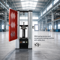 Machine d'essai de tension et de compression des ressorts Zhongchuang 30kN 3T, précision 1%, norme JIS B7738, directement de l'usine