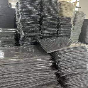 Alfombrilla para caja de arena para gatos de EVA fácil de limpiar, alfombrilla para trampa de arena para mascotas a prueba de orina, alfombrillas para gatos con diseño de doble capa en forma de panal - Product Image 2