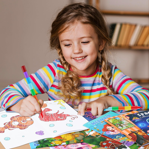 Nuevo Libro de Colorear Económico y Único para Niños, Adultos y Adolescentes con Diseños de Mandala y Animales, Fáciles de Colorear para Relajarse - Product Image 3