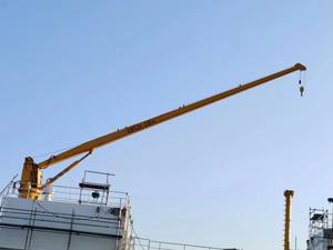 Grúa Hidráulica Marina de Plataforma Articulada de 5-30 Toneladas, Marca ZEHUA |   Grúa de Carga para Barcos con Altura de Elevación de 30 m para Buques - Product Image 2