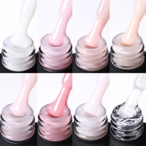BORN PRETTY <span class=keywords><strong>PRO</strong></span> 15ml Rose Nude Base Coat Caoutchouc Vernis Gel Sans TPO Sans HEMA Marque Privée pour le Renforcement des Ongles et la Construction d'<span class=keywords><strong>Apex</strong></span> - Product Image 1