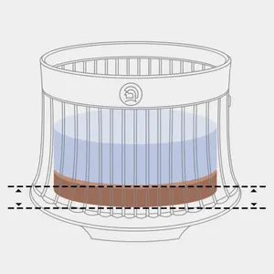 2025NEW Design <span class=keywords><strong>ZERO</strong></span> <span class=keywords><strong>Hero</strong></span> Melamina Ecológico Velocidad variable Goteo manual Taza de filtro de café Estilo de goteo Cesta de filtro de embudo de café - Product Image 5