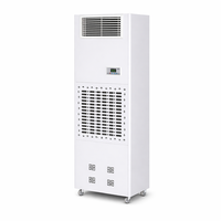 Humidificateur d'air industriel électrique neuf de 12 kg/h avec technologie de film humide, affichage numérique et construction métallique pour grands espaces