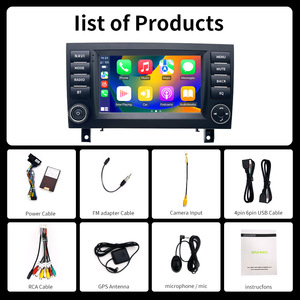 Android Smart Car Navigation System Large Screen Central Control Rearview <b>Camera</b> CarPlay Compatibility for SLK CLK Carplay Compa - Product Image 4