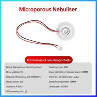 DC 6~24V Ultrasonic Nebulizer Module Nebulizer Control Board DIY Humidifier Kit Sprayer Module Electronics Board