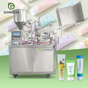 Wenzhou Large Aluminum Ointment Cosmetic Semi-Auto Jelly Tabletop Tube Fill and Seal Machine for Tube - Product Image 1