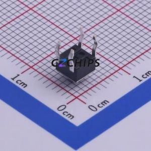 TS-1009-04326 Tactile <b>Switch</b> Through hole-4P,4.5x4.5mm <b>Switch</b> Single Pole Single Throw Round Button Through Hole 4.5mm - Product Image 2