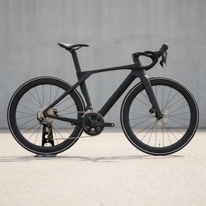 Vélo de route en fibre de carbone 700C, transmission électronique 24 vitesses, frein à disque hydraulique, jante carbone 60 mm, vélo de course professionnel, sport - Product Image 1