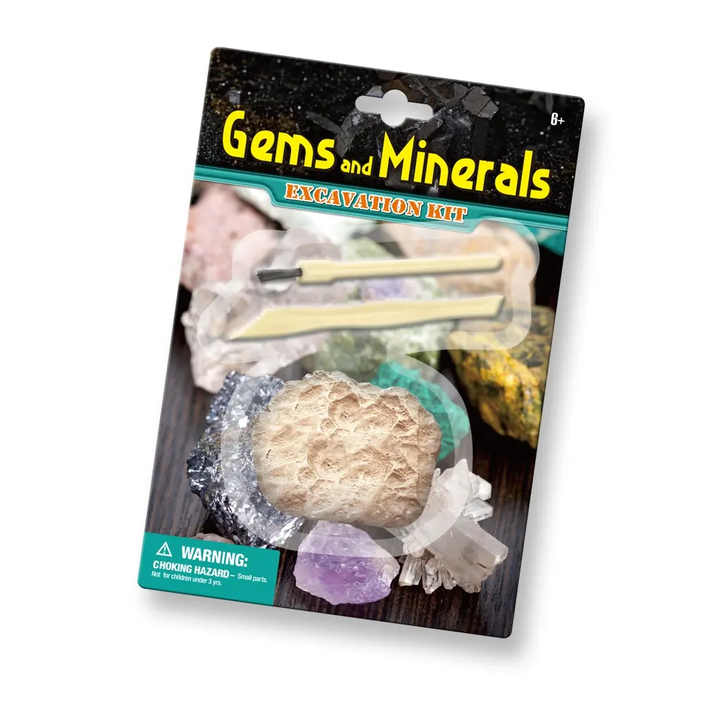 DIY Craft Kit Handmade Craft Gems and Minerals Excavation Kit / Gemstone Excavation Toy Craft for kids