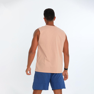 Camiseta sin mangas suave para hombre, novedad en ropa de entrenamiento deportiva de color sólido, camiseta sin mangas de color sólido para hombre - Product Image 2