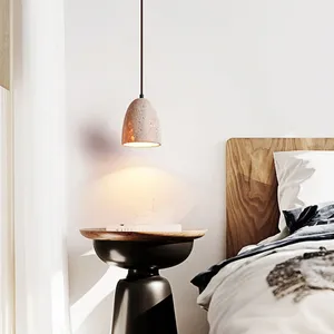 Giapponese Waabi Sbi Homestay Studio decorazione lampada a Led scandinavo tavolo da pranzo camera da letto piccolo comodino <span class=keywords><strong>luci</strong></span> a sospensione - Product Image 4