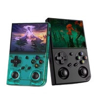 Consola de Juegos Portátil Anbernic RG35XX Pro, Pantalla IPS de 3.5 Pulgadas, Linux de 64 Bits, 3200 mAh, RG35XX Pro WIFI, Reproductor de Videojuegos Retro