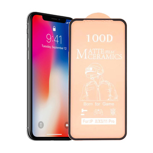 <span class=keywords><strong>ฟิล์ม</strong></span>ป้องกันหน้าจอ100 D เคลือบเซรามิกนาโน2.5D PET สำหรับ <span class=keywords><strong>iPhone</strong></span> 11 12 13 Pro 7 8 PLUS XR <span class=keywords><strong>x</strong></span> XS MAX ป้องกันแสงสะท้อน - Product Image 1
