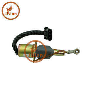 Vanne solénoïde d'arrêt de carburant pour engins de construction 3990773 SA-4932 24 V - Product Image 2
