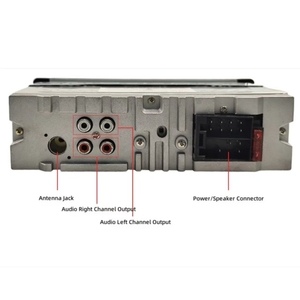 Reproductor de Audio para Auto, Reproductor MP3 de Un Solo DIN, Llamadas Manos Libres Inalámbricas por Bluetooth, Radio FM, Luz de Color Cambiante, Reproductor Estéreo para Auto - Product Image 3