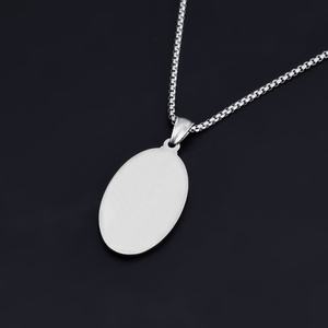 Collar de Cadena con Colgante de Moneda Dorada de la Virgen María, Joyería Religiosa Cristiana, Acero Inoxidable, Directo de Fábrica - Product Image 3