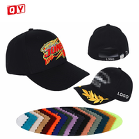 Casquette de course en nylon personnalisée à 5 panneaux Casquette de camping en velours côtelé avec étiquette tissée en tissu imprimé