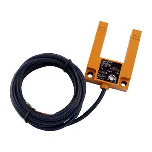 Capteur photoélectrique E3S-GS30E4 infrarouge à fente en forme de U à trois fils normalement ouvert NPN pour ascenseur, capteur de position de mouvement de nivellement - Product Image 1
