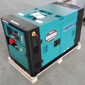 ディーゼル発電機水冷却電気スタート10KW 10KVA無声オープンフレーム中国ブランド工場 - Product Image 4