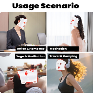 Ideatherapy Led Red Light Facial Beauty Mask 415nm 630nm 830nm 3 trong 1 Led Chip Silicone mặt nạ liệu pháp ánh sáng - Product Image 5